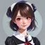 学员小雨头像，完成女仆教育基础班后成功入职精品酒店